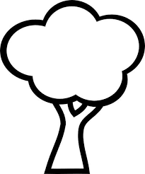 Simple Tree Coloring Page For Kids Free Printable Picture Tree Coloring Page Easy Coloring Pages Coloring Pages For Kids