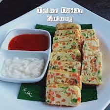 Daripada anak jajan sembarangan di luar rumah, resep sosis gulung mie bisa jadi solusinya. Telur Dadar Gulung Tamagoyaki By Yene Eka Rahman
