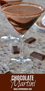 Chocolate Martini Recipe Chocolate Martini Food Alcohol Recipes