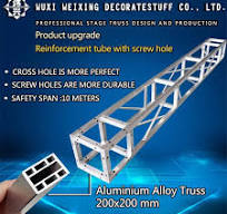 Mini Heart-Shaped Aluminum Truss for Stage Lighting Displays ...