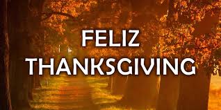 That's from both of us. Feliz Dia De Thanksgiving