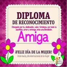 Igualdad la mujer es la compañera del hombre, dotada con la misma capacidad mental. Feliz Dia De La Mujer Amiga Feliz Dia De La Amistad Feliz Dia De La Mujer Feliz Y Positiva