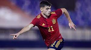 Pedro del hierro vestido bordado troquedado nudo rojo fm. Pedri S Spain Debut Just The Start For Barcelona Kid Who Has Potential To Be One Of Game S Best