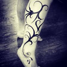 When amalgamated with flower, rose or butterfly, these vines tattoo designs look very elegant. Feminine Vine Tribal Stuff By Joshua Nordstrom Tattoonow