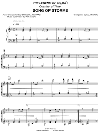 Download Digital Sheet Music Of Ocarina For Piano Solo