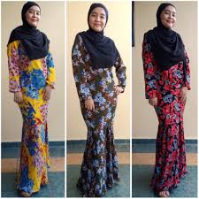 Introducing fashion tips & trends. Ready Stock Baju Kurung Modern Kain Payung Pleated