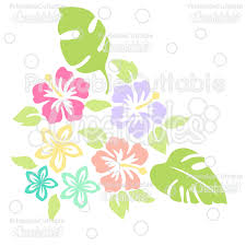 Find & download free graphic resources for flowers svg. Tropical Flowers Silhouettes Free Svg Cut File Clipart