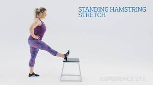 Boost the intensity of your. The Happy Hamstrings Workout Standing Hamstring Stretch Youtube