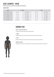 Size Charts