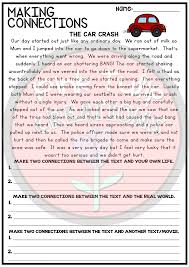 Making Connections Reading Worksheet Pack Text To Self Reading Worksheets Text To Self Connection
