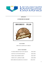 Kuih bangkit memang memang kegemaran sepanjang zaman. Pdf Roti Mawar Kuantan Business Plan Nurul Iman Academia Edu