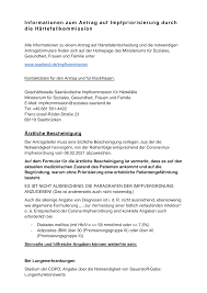 Hier finden sie zahlen, fakten, hintergründe. Https Www Aerztekammer Saarland De Files 17816e6e767 Informationen 20zum 20antrag 20auf 20impfpriorisierung 20durch 20die 20h C3 A4rtefallkommission Pdf