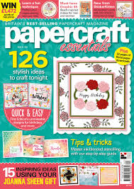 Cardstock, patterned paper, stamps, embellishments, inks, etc., all for one monthly fee. Papercraft Papercraft Essentials Subscription