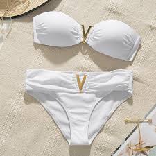 Women S Clothing Le Donne Costumi Da Bagno Nuovo Set Di Bikini Da Bagno Imbottito Fascia Reggiseno Push Up Suit Costume Da Bagno Clothing Shoes Accessories Newwalk Cl