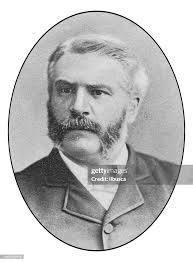 Retrato De Neoyorquinos Notables Reverendo Jesse Lyman Hurlbut Ilustración  de stock