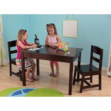 For School Kidkraft Rectangle Table 2 Chair Set 144 99 Kids Table And Chairs Table And Chair Sets Kids Table Chair Set
