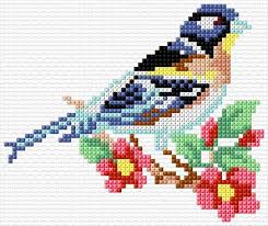 Bird Cross Stitch Pattern Bird 9 4441 Cross Stitch Bird Cross Stitch Patterns Flowers Cross Stitch Animals