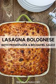 Lasagna Bolognese With Fresh Pasta Ricotta And Bechamel Sauce Recipe Best Lasagna Recipe Ultimate Lasagna Recipe Lasagna Bolognese