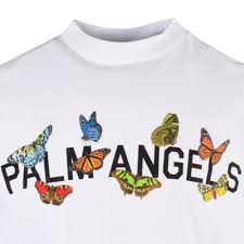Maybe you would like to learn more about one of these? Palm Angels Butterfly Print Logo T Shirt Men From Brother2brother Uk