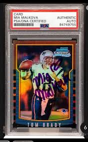 Not mine, but this has to be the weirdest auto on a brandy card all time :  rfootballcards