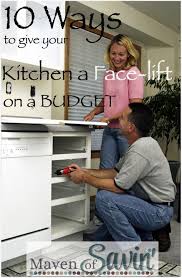 Transform unused kitchen nooks, walls and even appliances with this affordable decorating idea sure to perk up a tired kitchen. How To Give Your Kitchen A Face Lift On A Budget Maven Of Savin Home Remodeling Kitchen Facelift Home Decor Kitchen