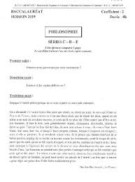 Les sujets de philo du baccalauréat général Sujet Philosophie Examen Bac Prepa Bepc Bac 2021 Facebook