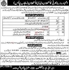 Constable And Lady Constable Punjab Police Department Latest Jobs 2019 Police Department Job Jobs In Pakistan