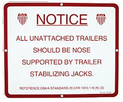 Prevent trailer upending with use of vestil trailer stabilizing jacks. Vestil Lo J Beam Trailer Jack Stand For Sale