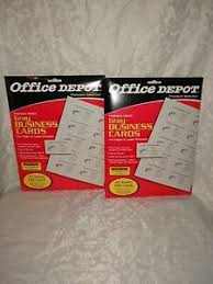 Blank business cards are specially designed for either inkjet or laser printers, guaranteeing a professional look. 2 300 New Packs Ultra Gray Print Your Own Business Cards Avery Office Depot Ebay