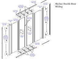 The installer, paul stratford, working with the president of cardinal s. Daryl Skyline Double Sliding Door Shower Spares And Parts National Shower Spares