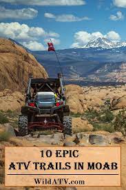 10 Epic Moab Atv Trails Video Wild Atv Moab Trails Moab Moab Utah Camping