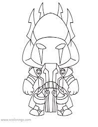 Download and print these fortnite coloring pages for free. Fortnite Coloring Page The Ice King Xcolorings Com