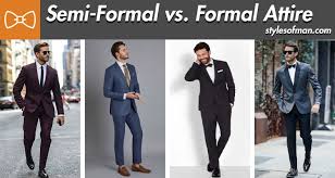 Western dress codes are dress codes in western culture about what clothes are worn for what occasion. Men S Semi Formal Vs Formal Dress Codes Explained Styles Of Man