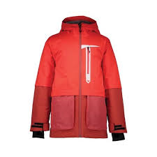 boys obermeyer axel down jacket size m 54 58 rawhide red