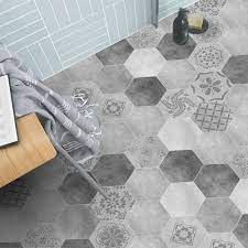 Kitchen floor tiles self adhesive. Buy Horolas Peel And Stick Floor Tiles Self Adhesive Waterproof Vinyl Floor Tile Stickers For Living Room Kitchen Bathroom 7 9 X 9 1 Inch 10pcs White Online In Turkey B094c6ytlg
