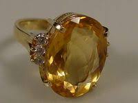 These beautiful natural gemstones are cut to our emerald cut design and . 55 Pukhraj Ring Ideas Ring Designs Citrine Ring Jewelry