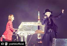 last night was incredible repost yoshikiofficial with get repost we played the redswan piano version 1st time at m hyde the incredibles music station