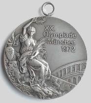 The gold, silver and bronze medals awarded to competitors at the olympics and paralympics represent the highest levels of athletic achievement at the games. Winner Medals Olympic Games 1972 Munich