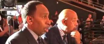 Give An Oscar To This Video Of Stephen A, Wilbon Watching Ayton's Dunk