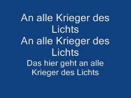 Silbermond Krieger Des Lichts Lyrics Youtube