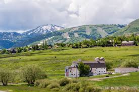 White Barn Mcpolin Barn Summer Park City Ut Park City Ut Park City Park City Utah