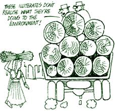 Cartoon Depicting Exploitation Of Forests By Big Business And Then Blaming Poor Who Carry Just A Handful Of Consumerism Biodiversity Environmental Degradation