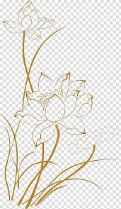 Xinshi Shandong Euclidean Lotus Line Drawings Lotus Flower Illustration Transparent Background Png Cli In 2020 Lotus Flower Drawing Flower Drawing Lotus Flower Art