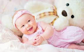Desktophdwallpaper Org Baby Images Hd Cute Baby Wallpaper Teddy Bear Wallpaper