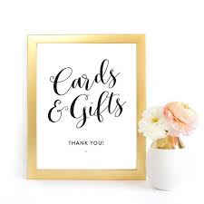 Get free printable gift cards. Cards And Gifts Wedding Printable Sign Wedding Planning Printables Wedding Signs Printable Wedding Sign