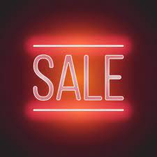 Neon Sale Sign Illustration Must Attribute A Href Https Www Vecteezy Com Free Vector Art Via Vecteezy Com A For Sale Sign Clearance Sale Banner Neon