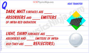 21. Surface colour and texture matters - GCSEPhysicsNinja.com