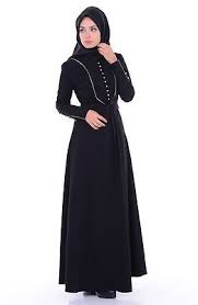 Sefamerve Black Hijab Dress In Clothing Shoes Amp Accessories Women 39 S Clothing Dresses Ebay Womens Black Dress Dresses Muslim Dress