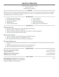 accounting resume objective statement examples – Resume Directory