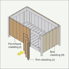 Unfold your box and trace around all the edges. Build A Deck Box
